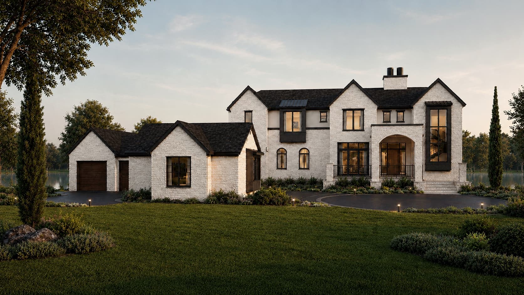 Exterior rendering of the Springbank Acreage pre-sale